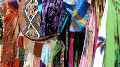 Free Images : pattern, color, clothing, colorful, scarf, textile, dress ...