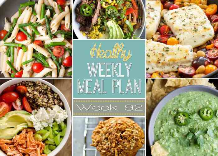 Healthy Weekly Meal Plan #92 - Yummy Healthy Easy Healthy Weekly Meal Plan #92 - Yummy Healthy Easy